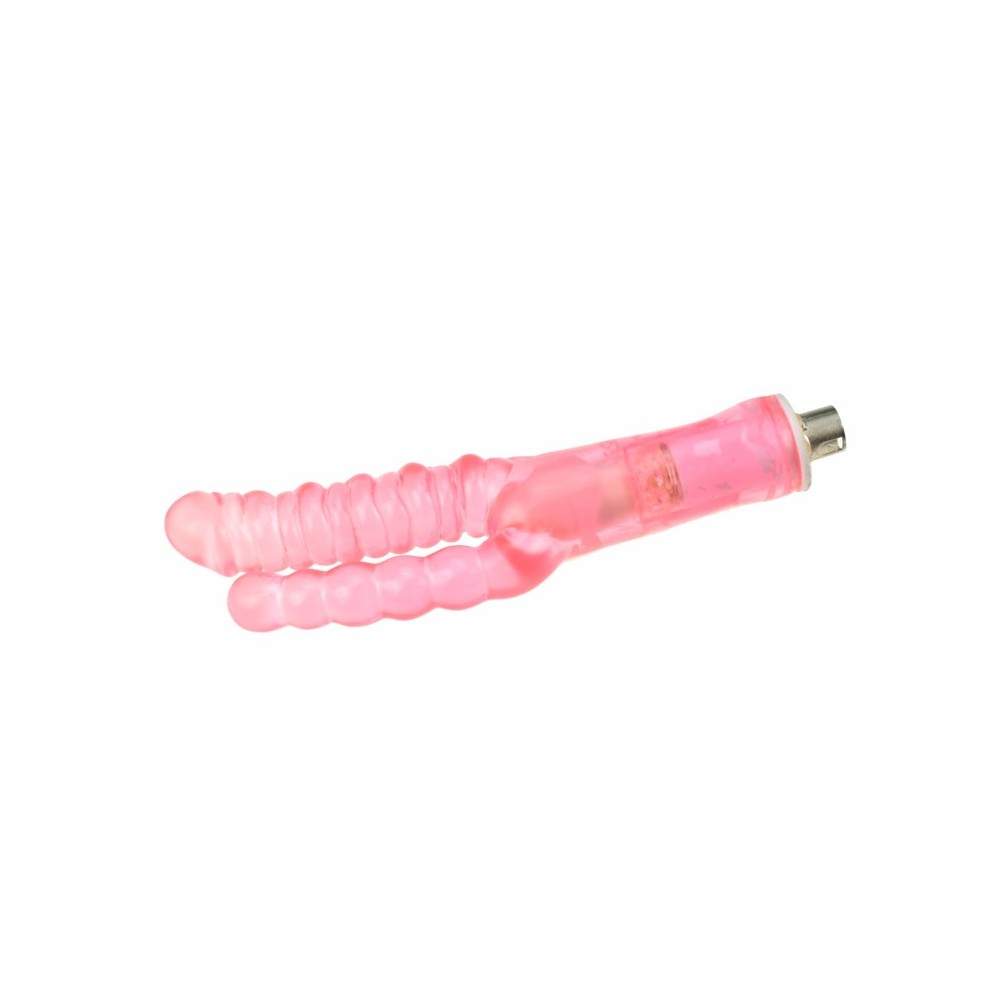 Double Dong Vaginal And Anal Realistic Dildo Masturbator For Sex Machine Accessories