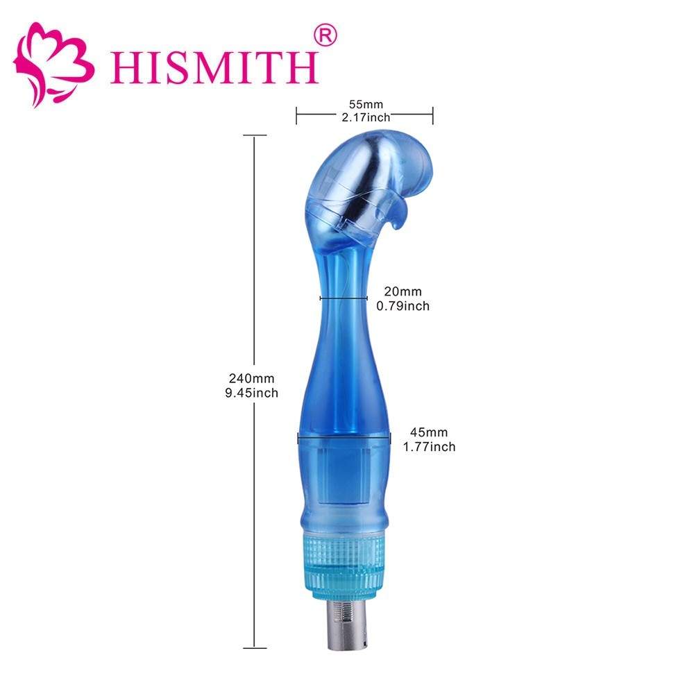 HISMITH New Vagina G Spot Stimulate Vibrating Attachment For Automatic Sex Machine