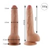 Sinloli Remote Controlled Vibrating Dildo,With Suction Cup