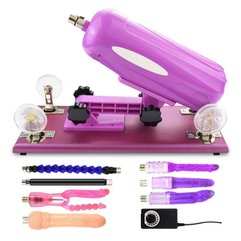 Hismith Adjustable Portable Automatic Sex Machine with High-Quality Dildo Accessories - For Kliclok Connector