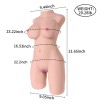 SINLOLI 9KG Sexy & Beautiful Virgin Sex Doll,Realistic Vagina, Pink Labia,Sexual posture adjustable Male Masturbation Toy