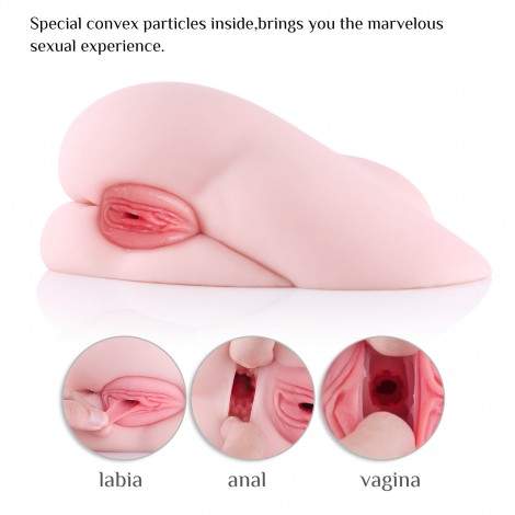 Sinloli Male Masturbator Life Size Sex Toy,3D Realistic Spoons Sex Position Pussy Anal Ass Doll For Male Masturbation