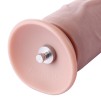 Hismith Slight Curved Silicone Dildo for Hismith Sex Machine with KlicLok System