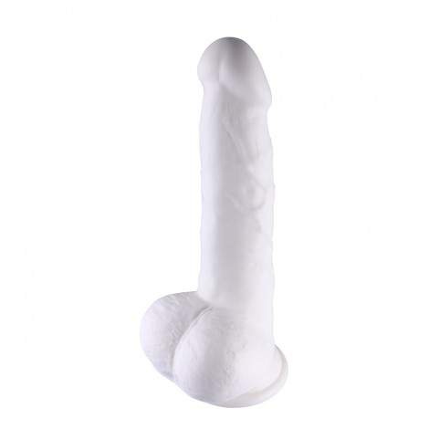 8.6" Original Silicone Dildo For Hismith Sex Machine With KlicLok Connector, 5.9" Insertable Length