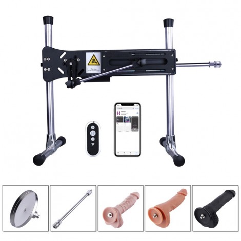 Hismith Premium Sex Machine, APP & Remote Controlled Love Machine With Bundle Attachments - G