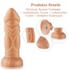 Hismith 8.25" Slightly Curved Silicone Dildo With KlicLok Systemfor Hismith Premium Sex Machine - Monster Series