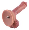 Hismith 8.46" Dual-density dildo with veins,6.5" Insertable Hismith 8.46" Dual-density dildo with veins,6.5" Insertable