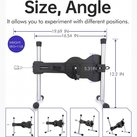 Sinloli Upgraded Premium Ukulele Sex Machine with Creative Ezfunlok Connector