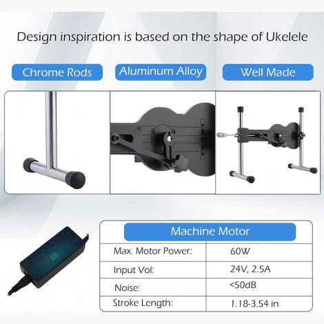 Sex Machine Realistic Dildo, Sinloli Premium Ukulele Love Machine Device