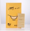 ORAX Bamboo Toothpicks, Double-Points, 500pcs, Teeth Cleaning