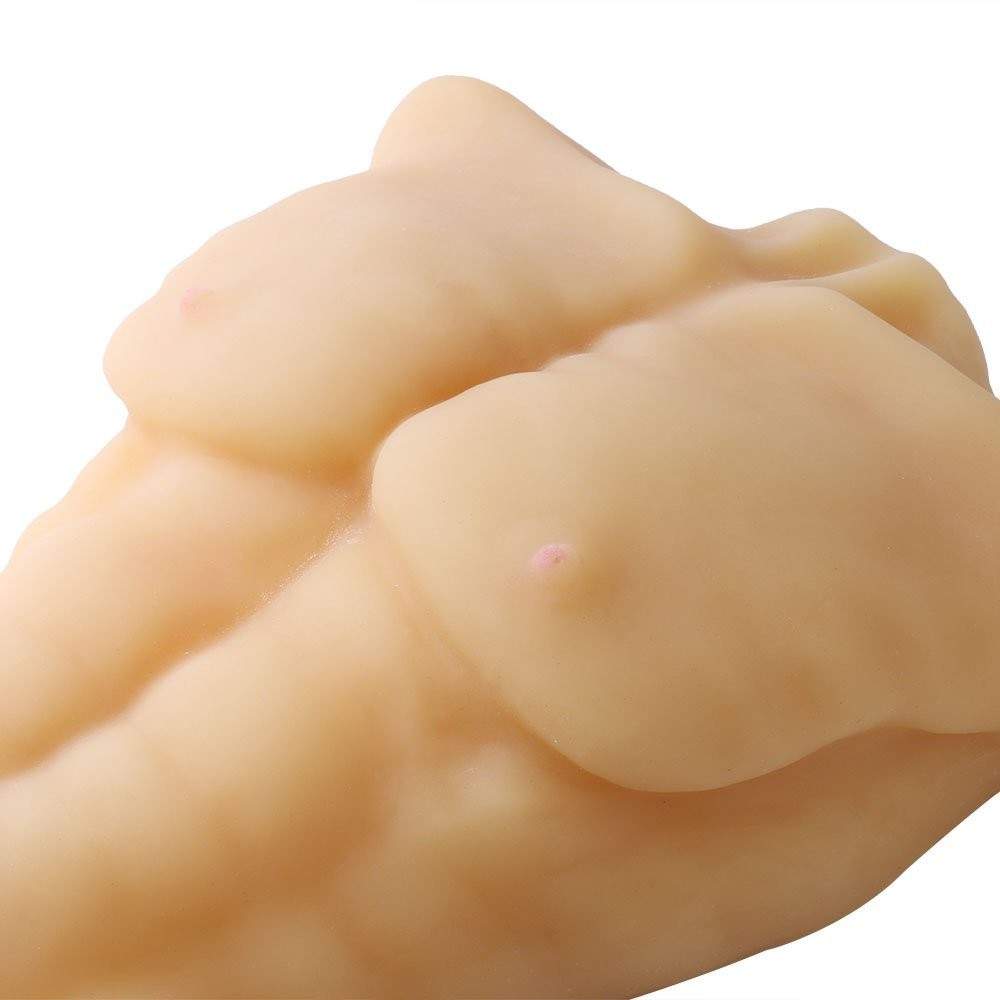 SINLOLI Love Doll Sex Doll Torso,Premium Sex Toys (Flesh male doll)