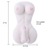  SINLOLI Love Doll Sex Doll Torso,Premium Sex Toys for Men Women and Couples (White)