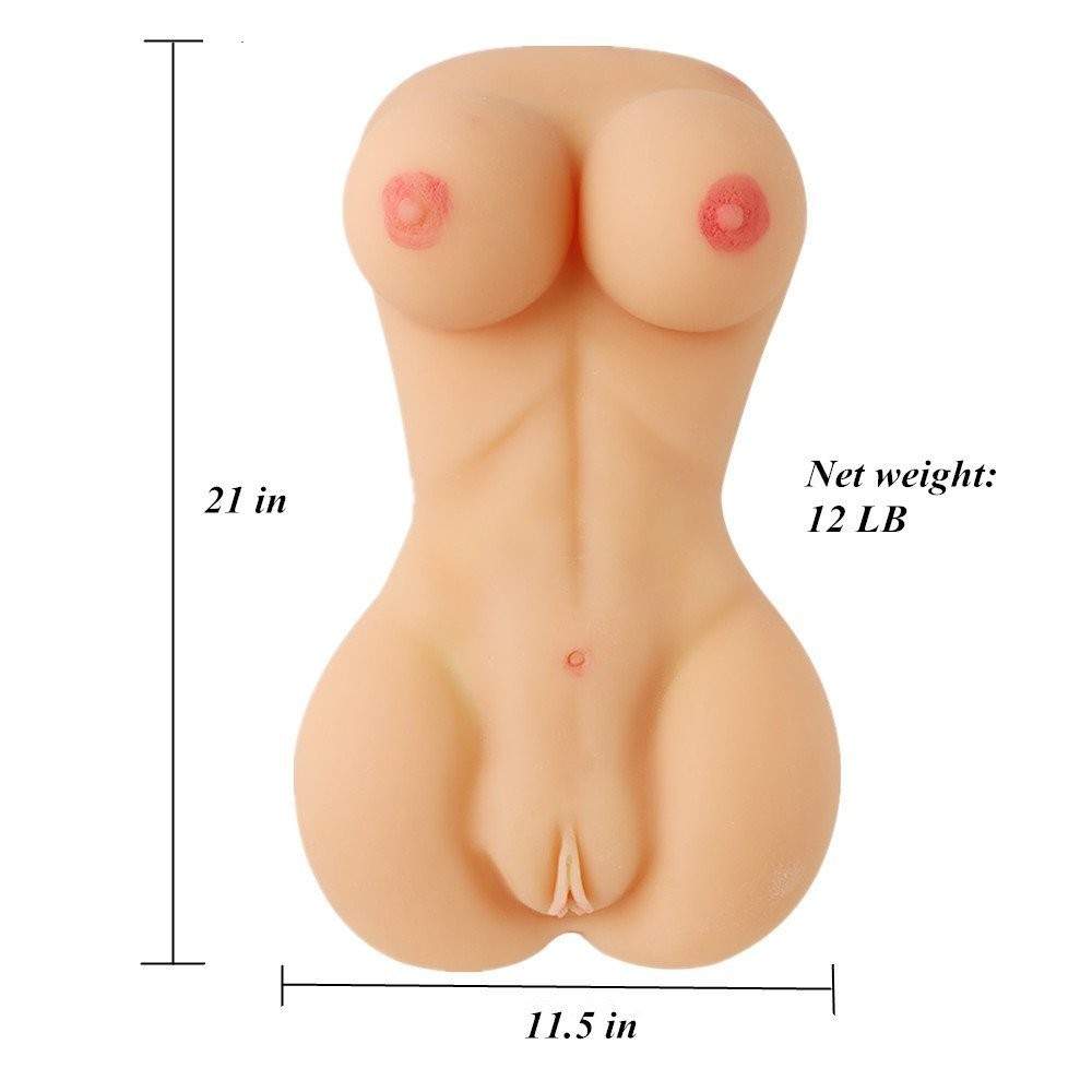 SINLOLI Love Doll Sex Doll Torso,Premium Sex Toys (Female Love Doll, Flesh) 